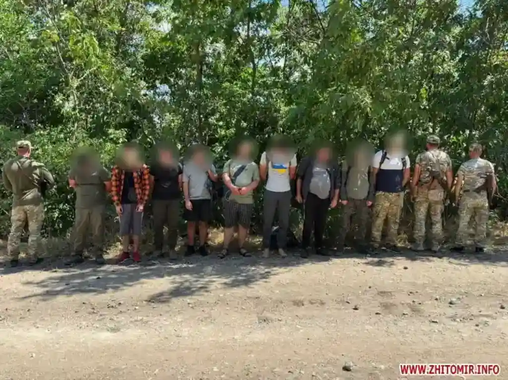 Три дні пекла заради втечі: на кордоні з Молдовою зловили дев’ятьох ухилянтів з різних областей України