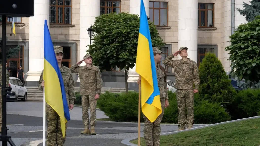У Житомирі відзначили День прапора урочистостями та велопробігом