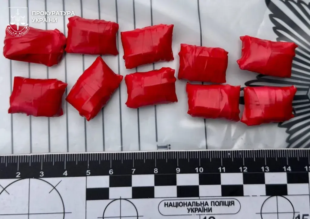 У Житомирському районі затримали чоловіка з 72 згортками психотропів