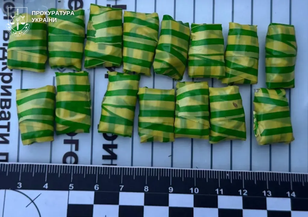 У Житомирському районі затримали чоловіка з 72 згортками психотропів