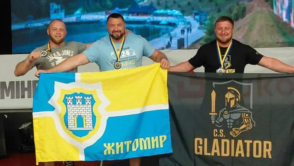 Житомирські ветерани вибороли медалі на всеукраїнських змаганнях “Strong Spirits Games”