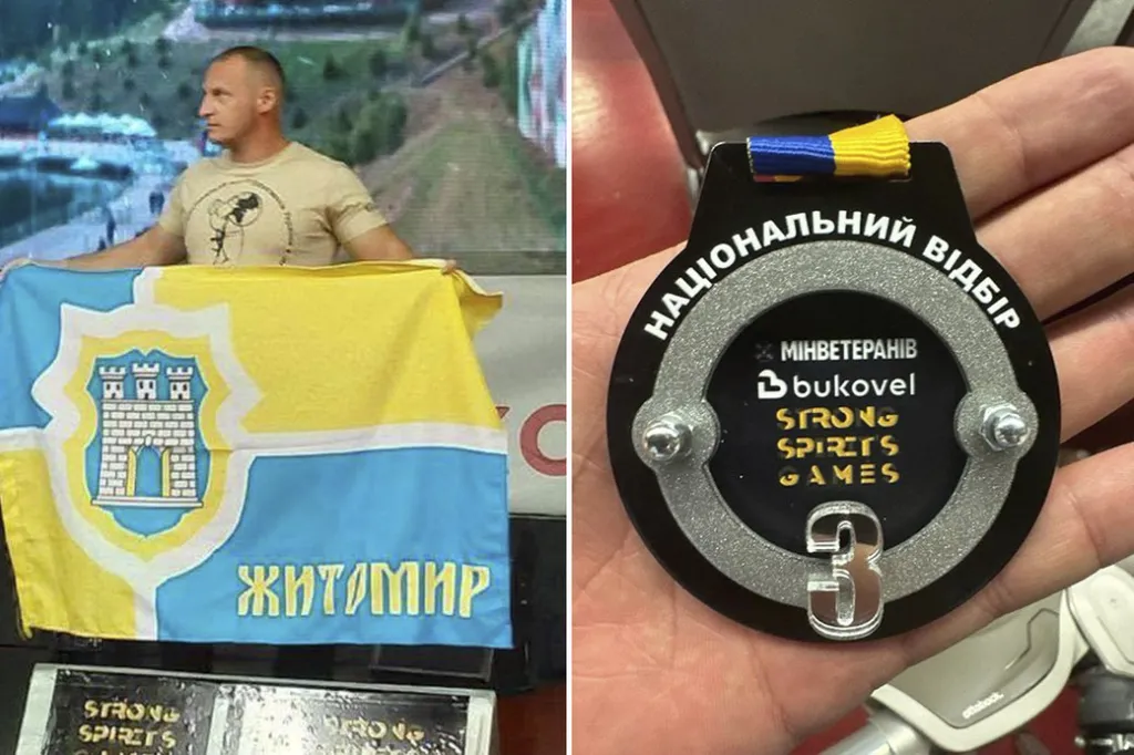 Житомирські ветерани вибороли медалі на всеукраїнських змаганнях “Strong Spirits Games”
