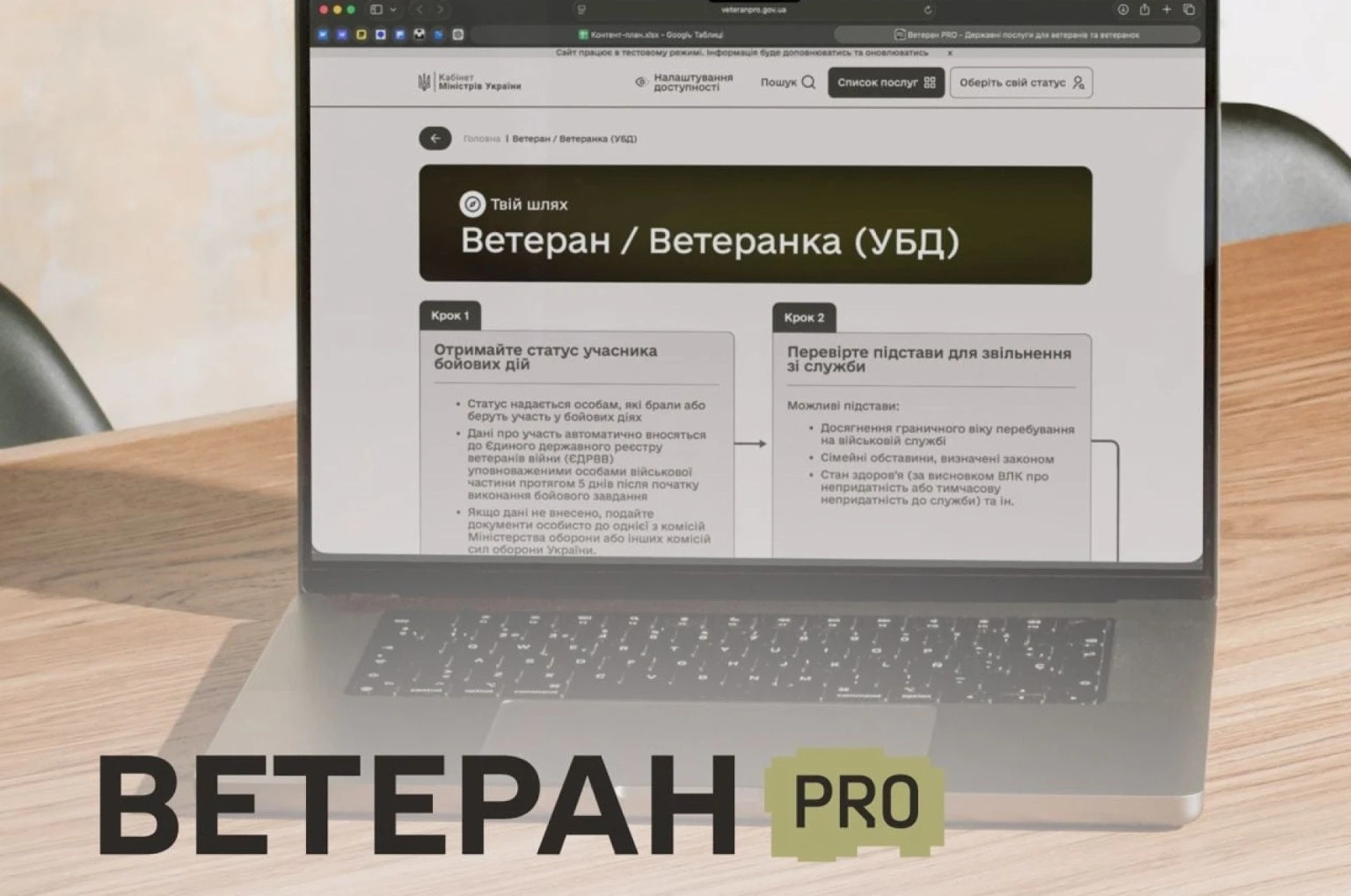 Держава відкрила Ветеран PRO – єдину цифрову платформу підтримки для всіх, хто пройшов війну