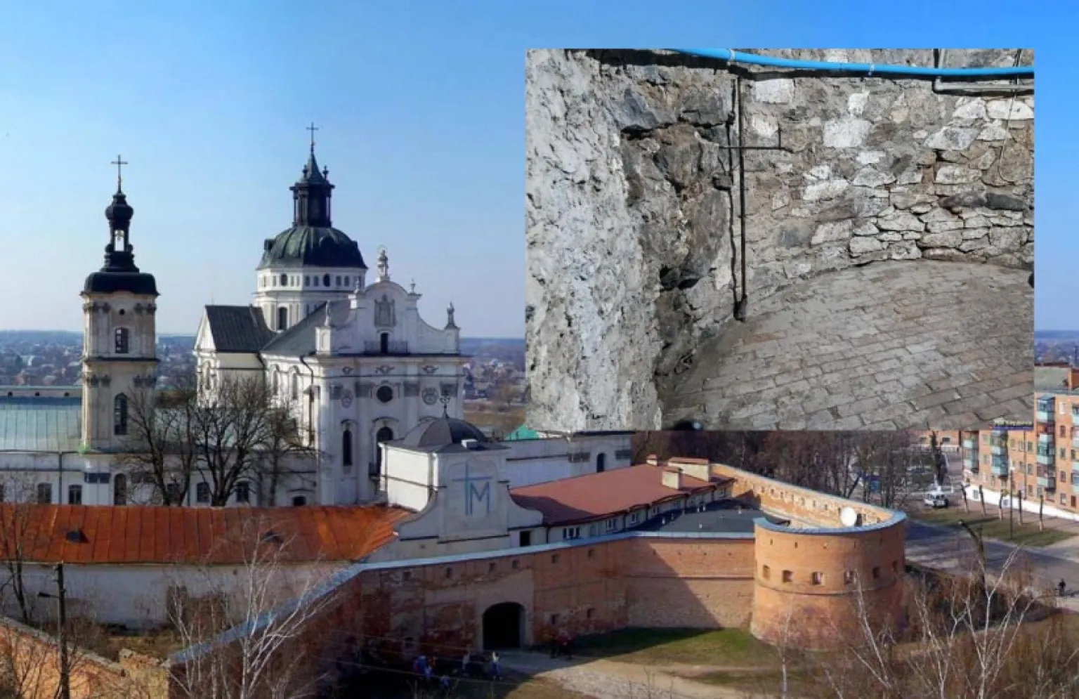 Підземні мури Бердичева: у кляшторі Кармелітів виявили сліди перших кам’яних споруд міста