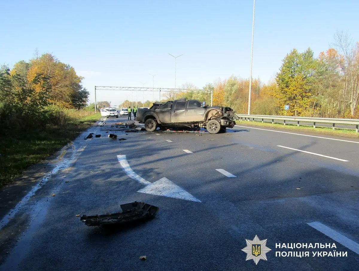 Поліція розшукує очевидців смертельної аварії на трасі Київ – Чоп у Житомирському районі