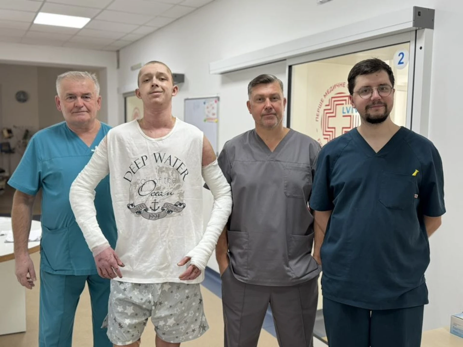 Понад 60% опіків тіла: львівські медики врятували життя 19-річного хлопця з Житомирщини