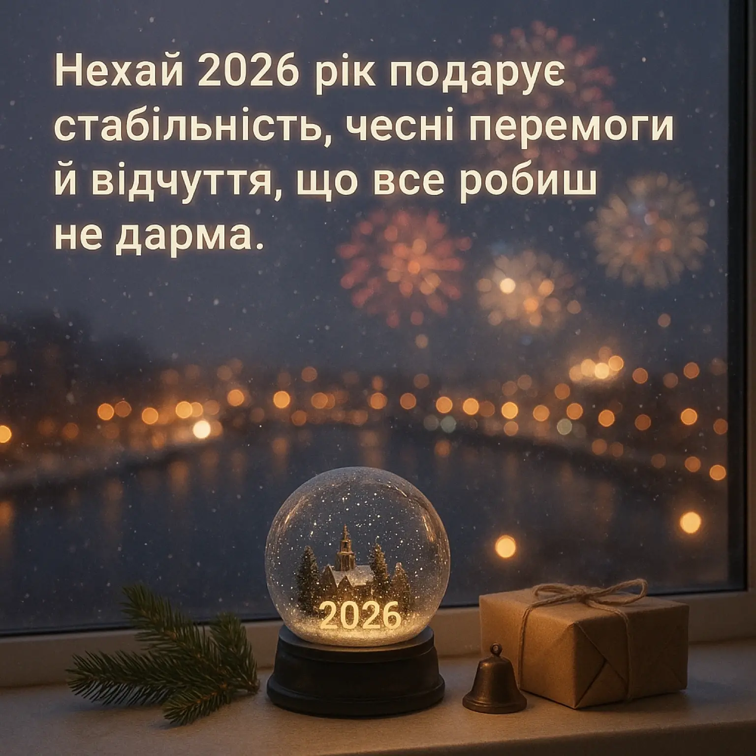 Привітання з новим роком 2026 у прозі