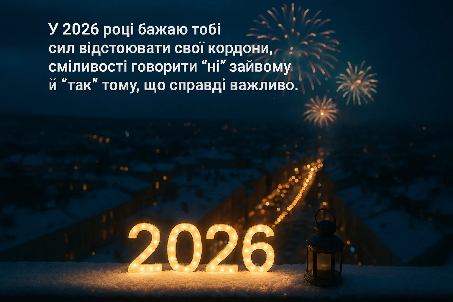 Привітання з новим роком 2026 у прозі