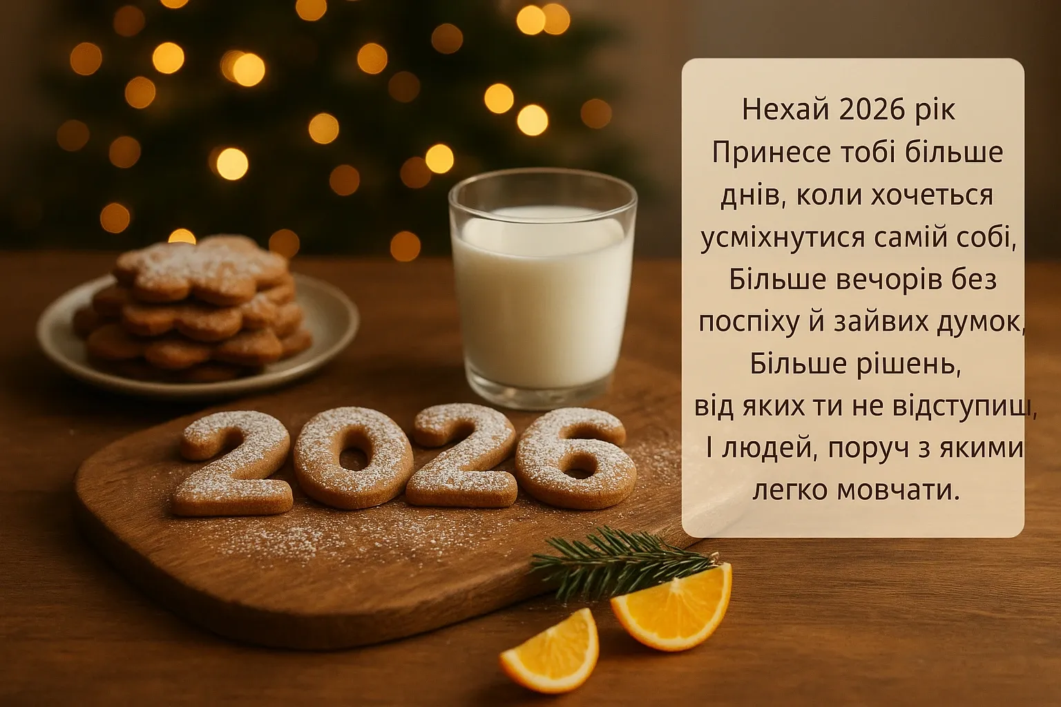 Привітання з новим роком 2026 у прозі