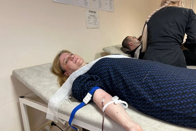 Житомирські студенти та викладачі взяли участь у донорській акції для фронтових шпиталів