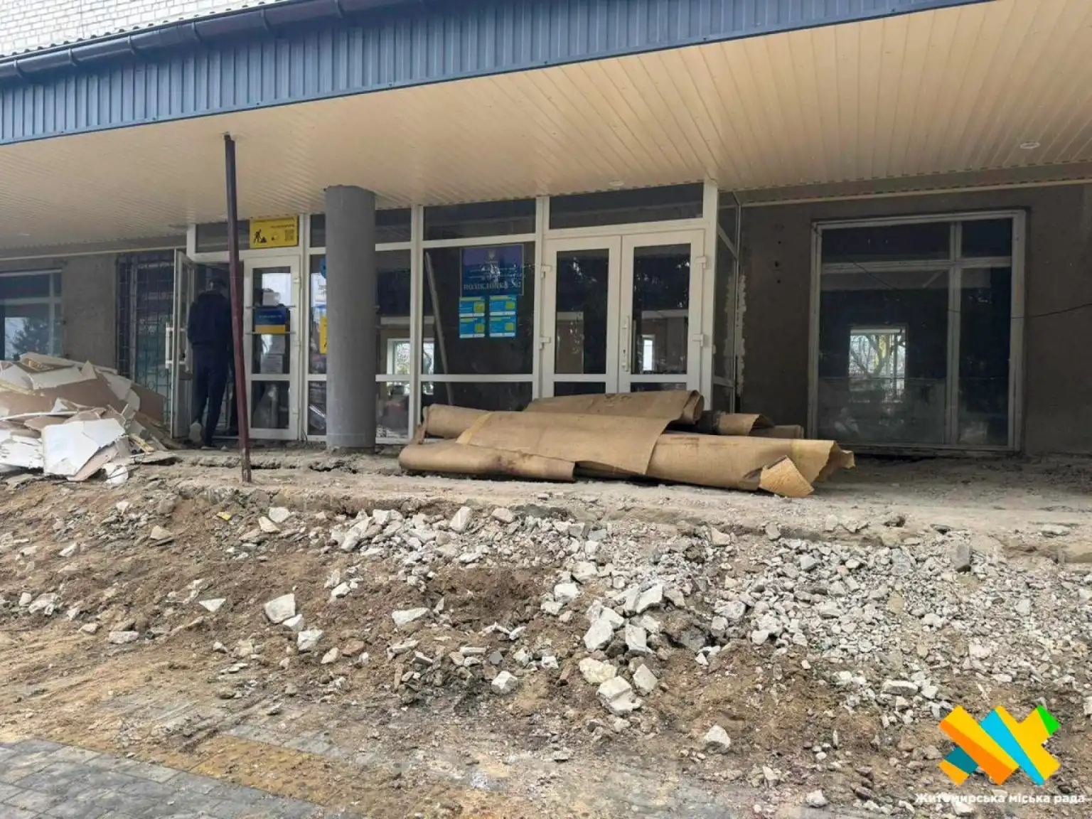 “Рух без бар’єрів”: у Житомирі триває реконструкція поліклініки