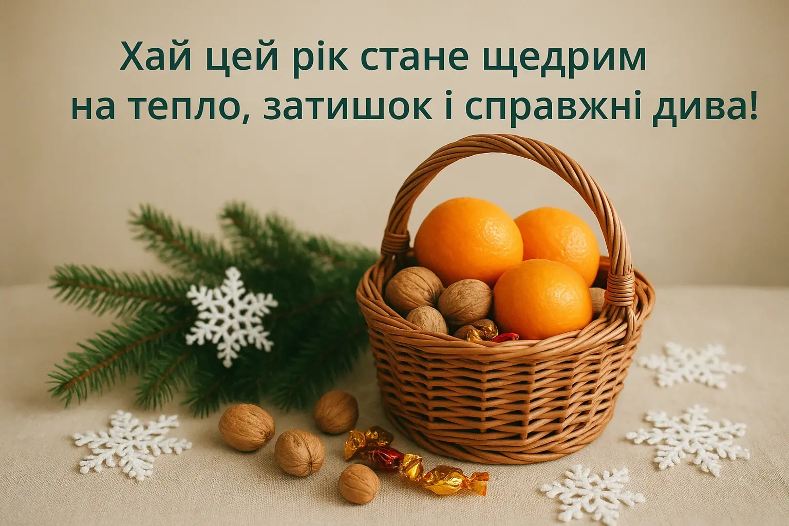 Привітання з різдвом 2025