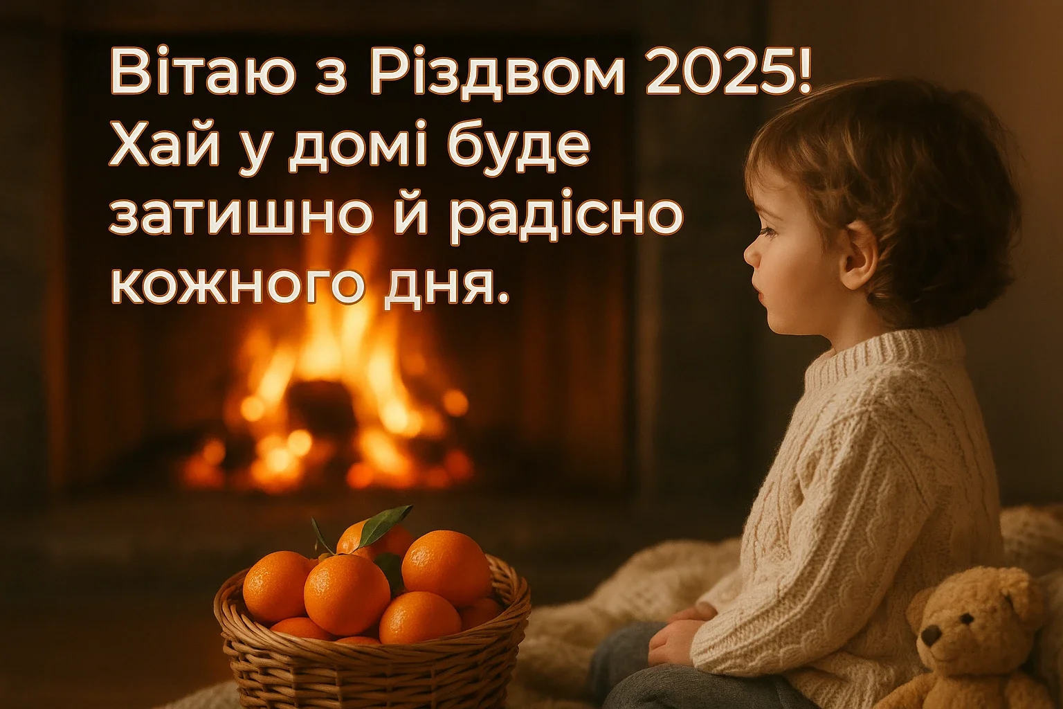 Привітання з різдвом 2025