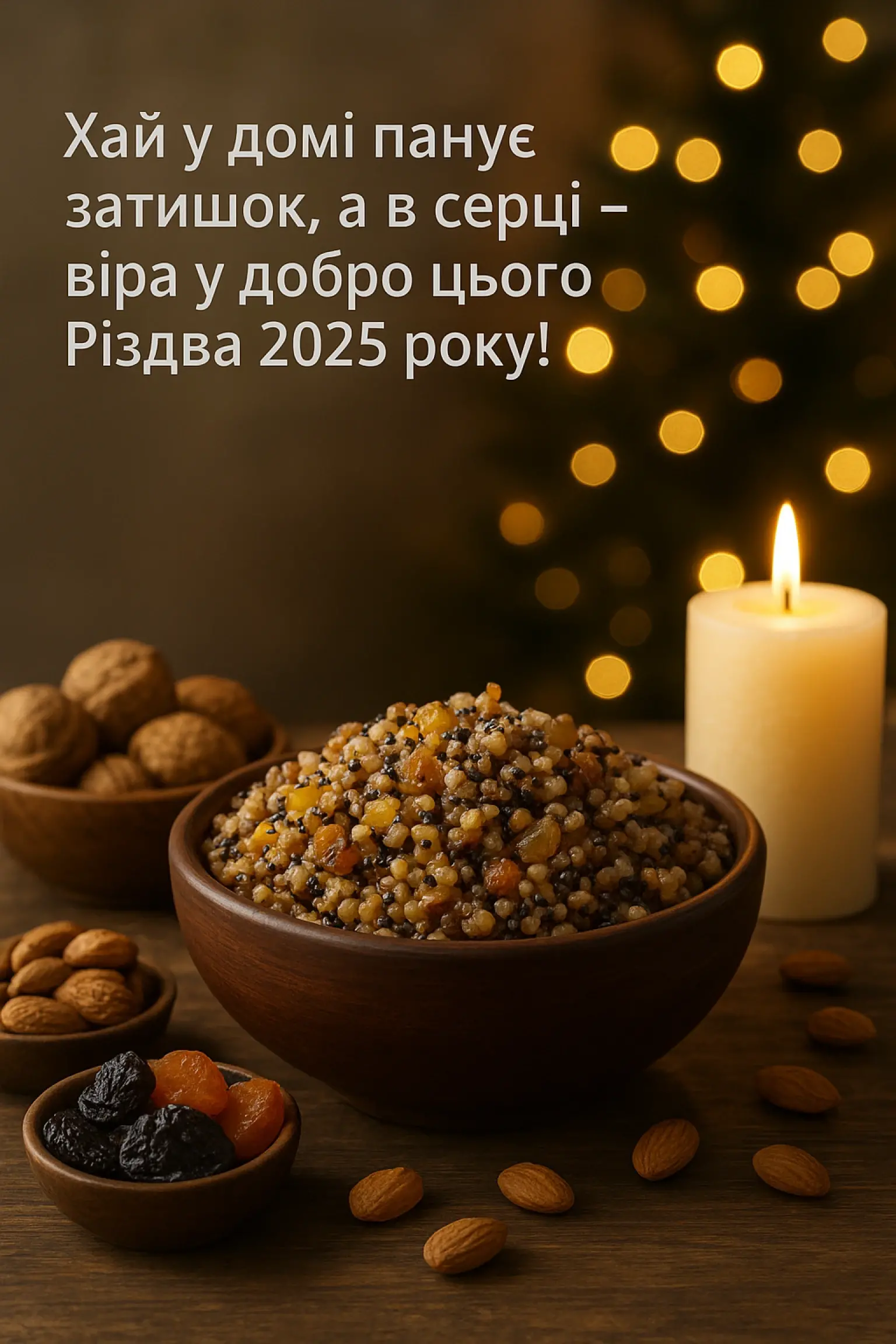 Привітання з різдвом 2025