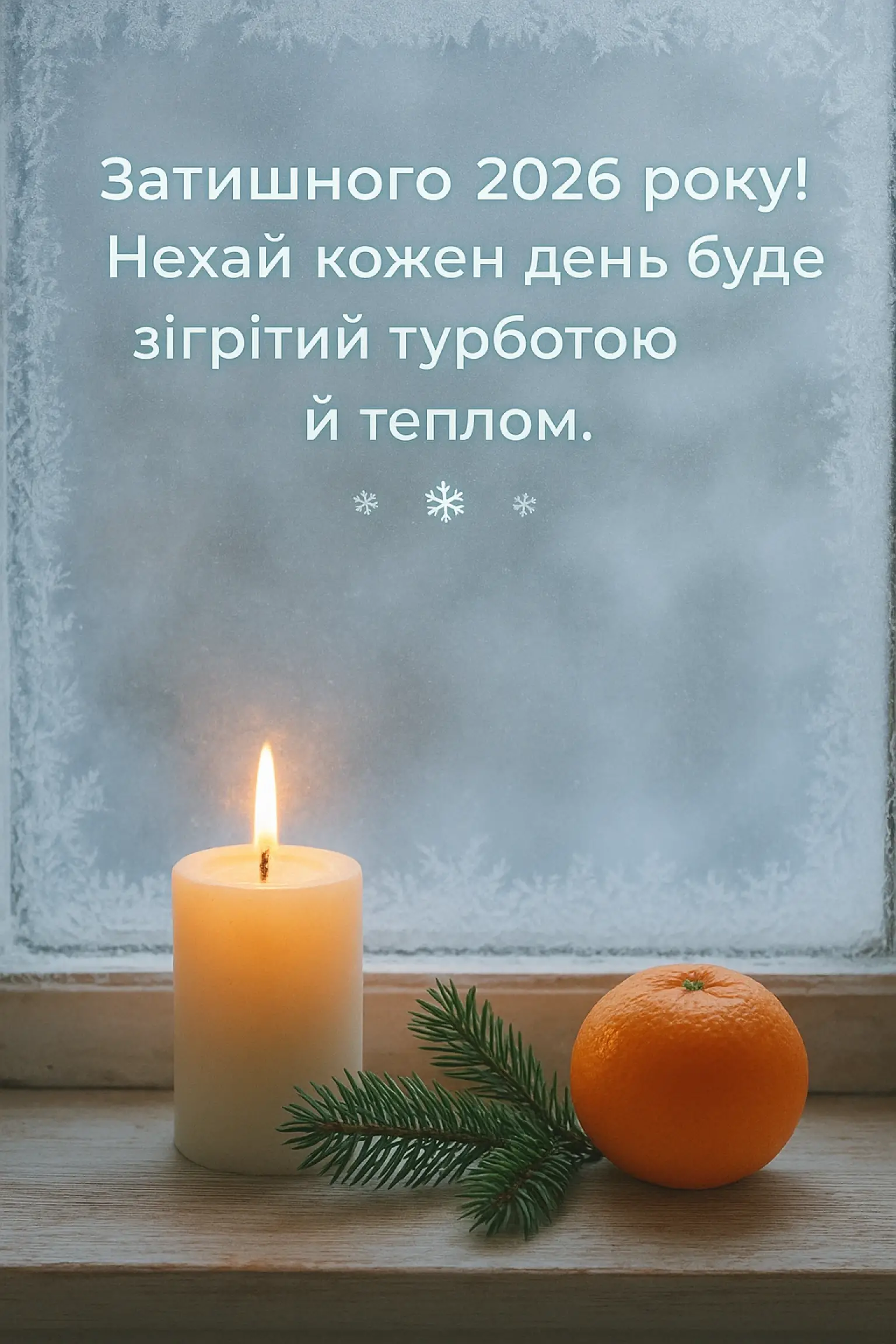Привітання з прийдешнім новим роком 2026