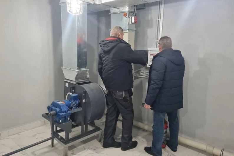 У Звягелі завершили реконструкцію протирадіаційного сховища лікарні з медичними палатами та операційною