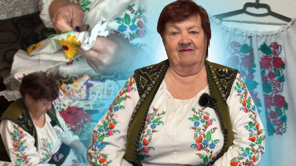 Вишивка як оберіг душі: 74-річна майстриня з Житомирщини продовжує родинну традицію