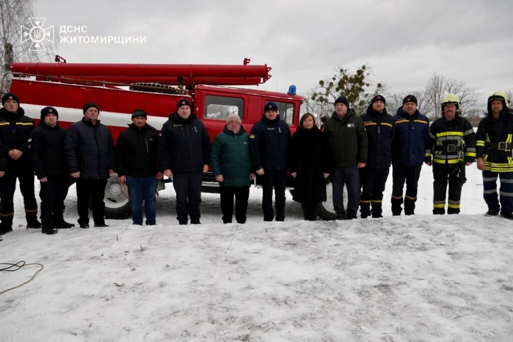 У селі Остапи з’явився новий добровільний пожежний підрозділ
