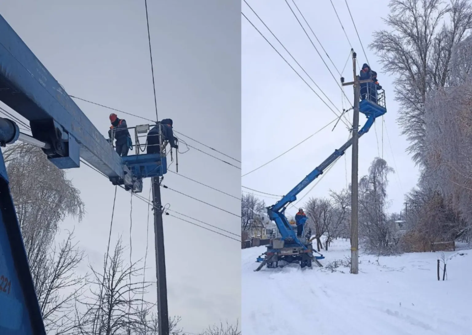 Сильна негода залишила без світла десятки сіл на Житомирщині