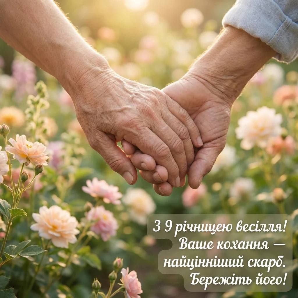 річниця весілля 9 років