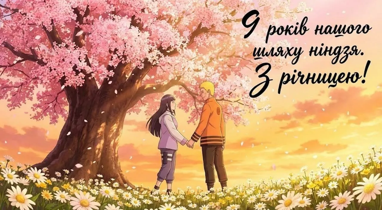Привітання з 9 річницею весілля