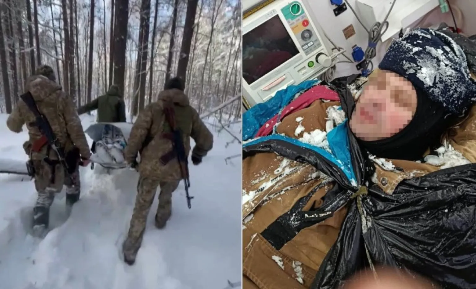 На Житомирщині прикордонники врятували чоловіків з обмороженнями під час спроби перетину кордону