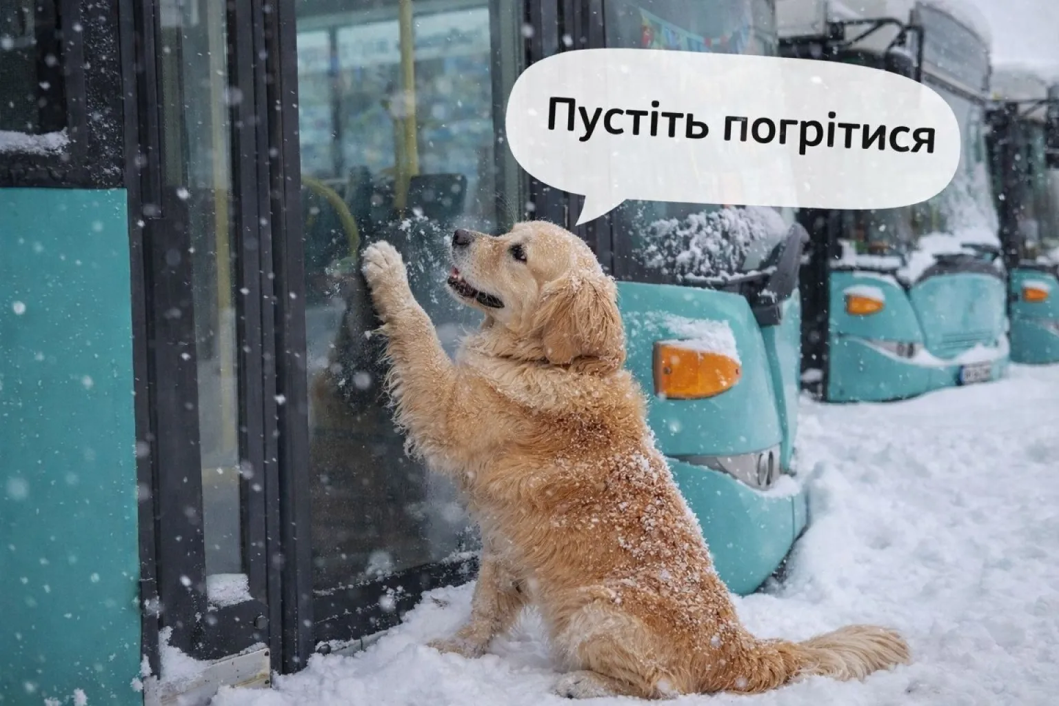 Автобуси замість вольєрів: у Житомирі пропонують рятувати безпритульних тварин у комунальному транспорті