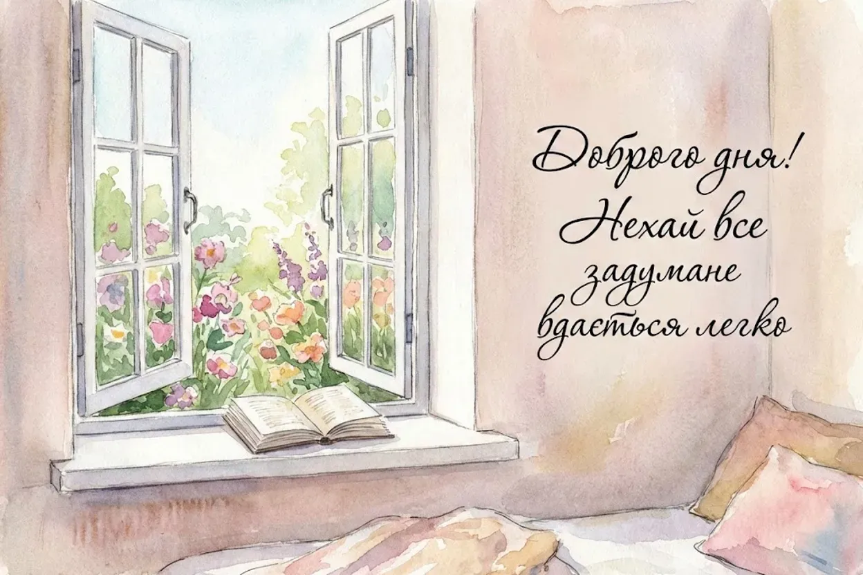 Доброго дня: привітання у картинках для гарного настрою та душевного тепла