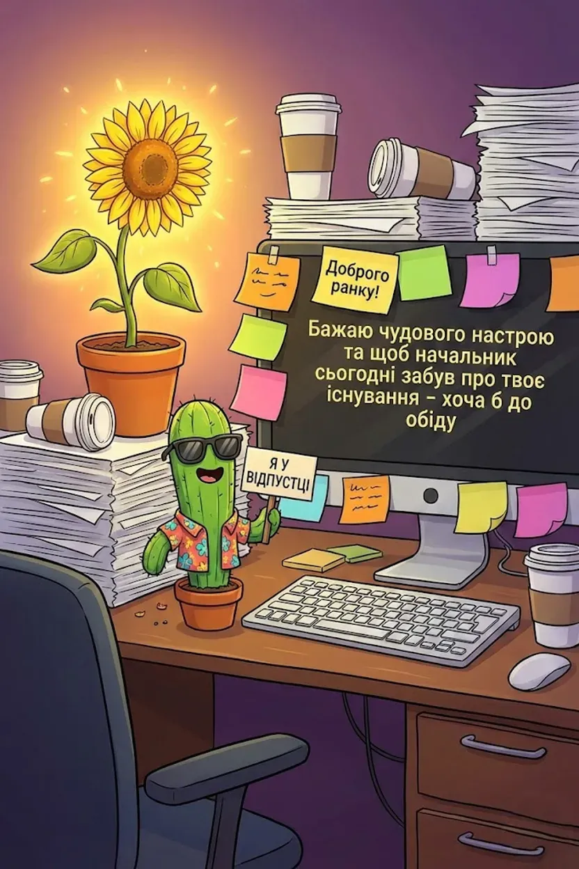 Доброго ранку та чудового настрою: душевні побажання, картинки та листівки для гарного дня