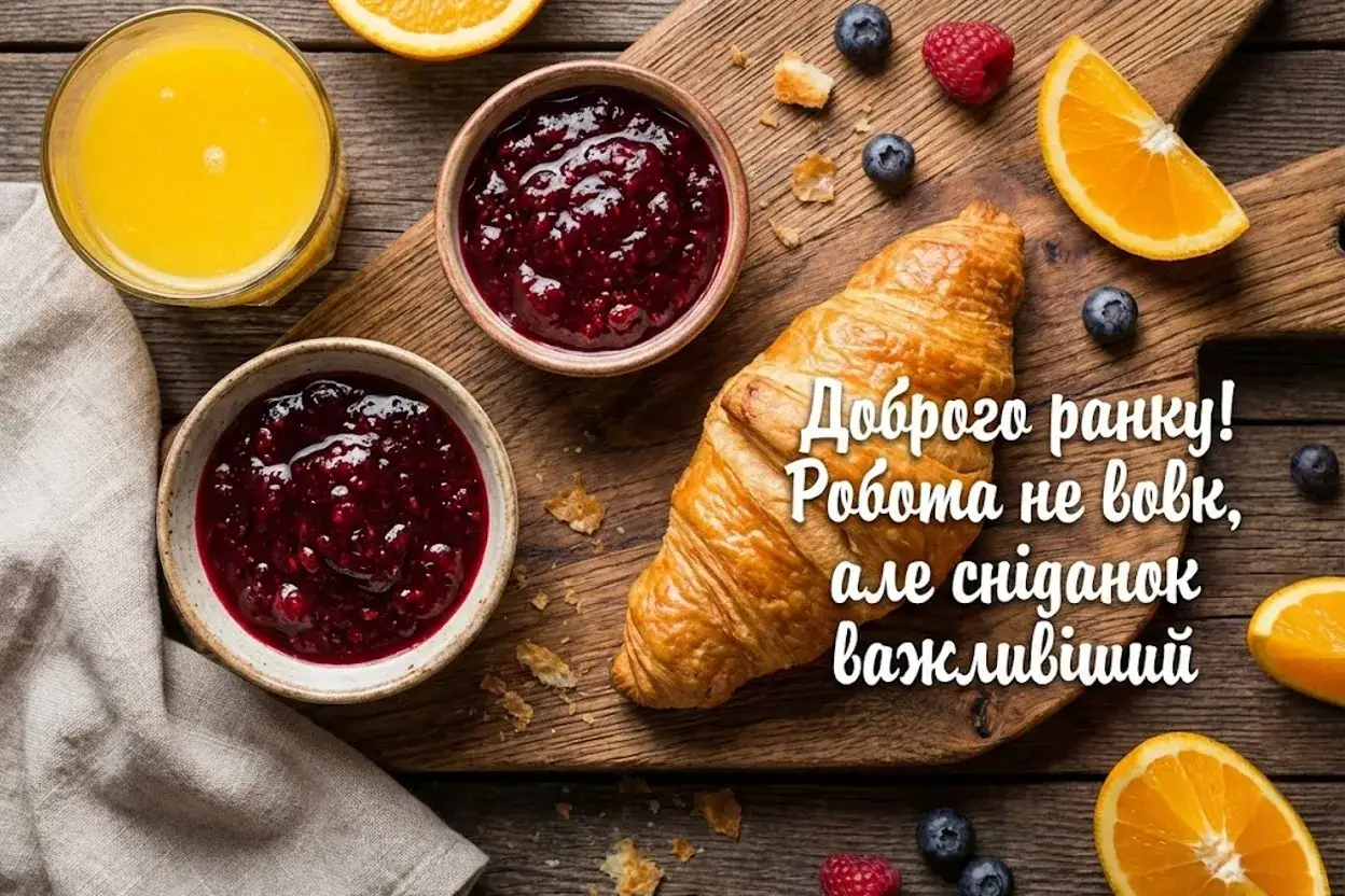 Вітання з добрим ранком: душевні листівки та картинки для гарного настрою