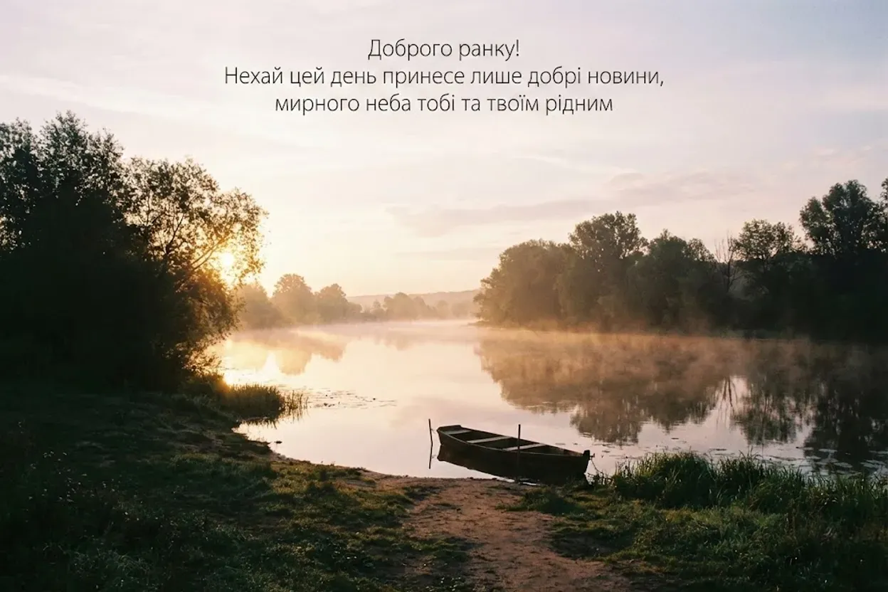 Вітання з добрим ранком: душевні листівки та картинки для гарного настрою