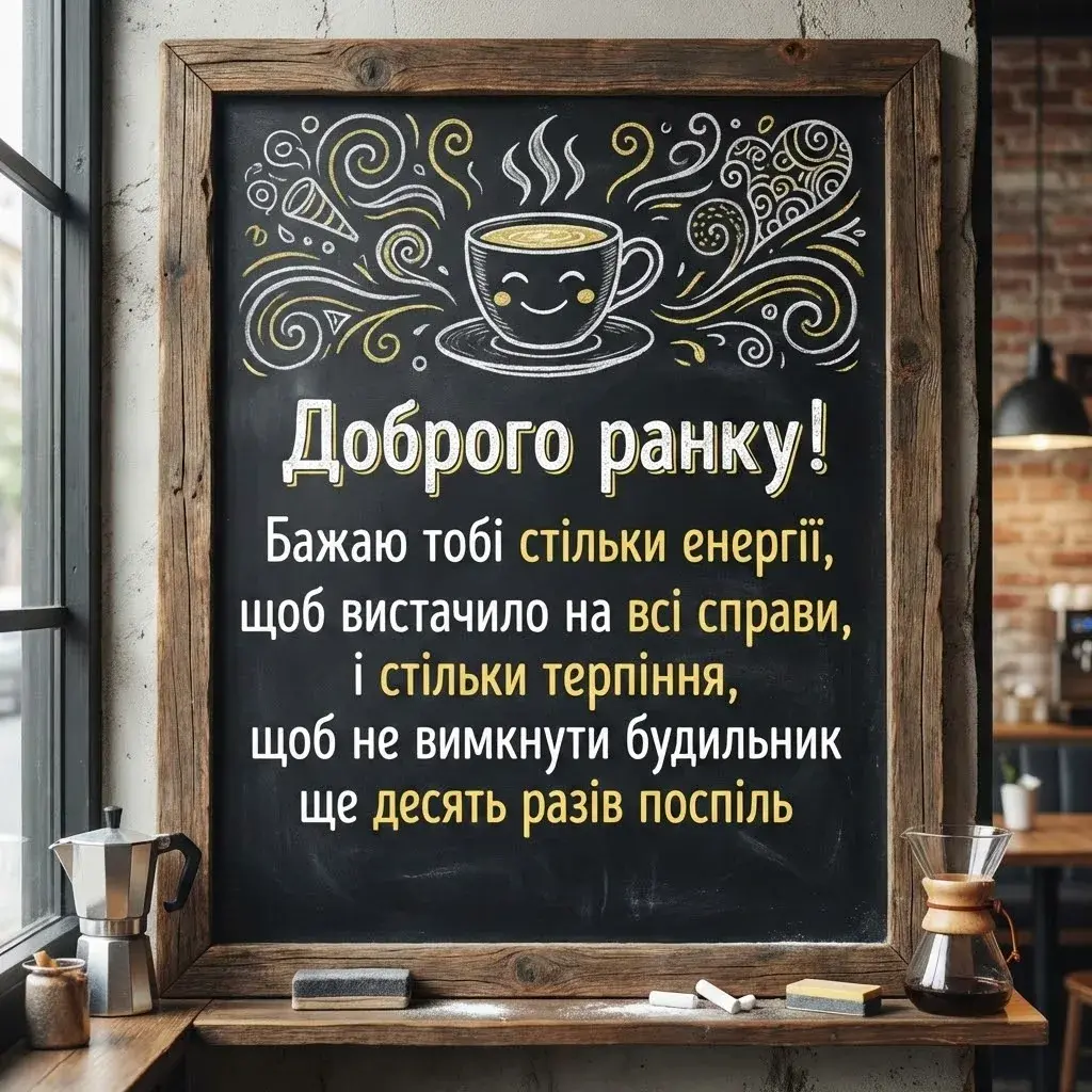 Вітання з добрим ранком: душевні листівки та картинки для гарного настрою