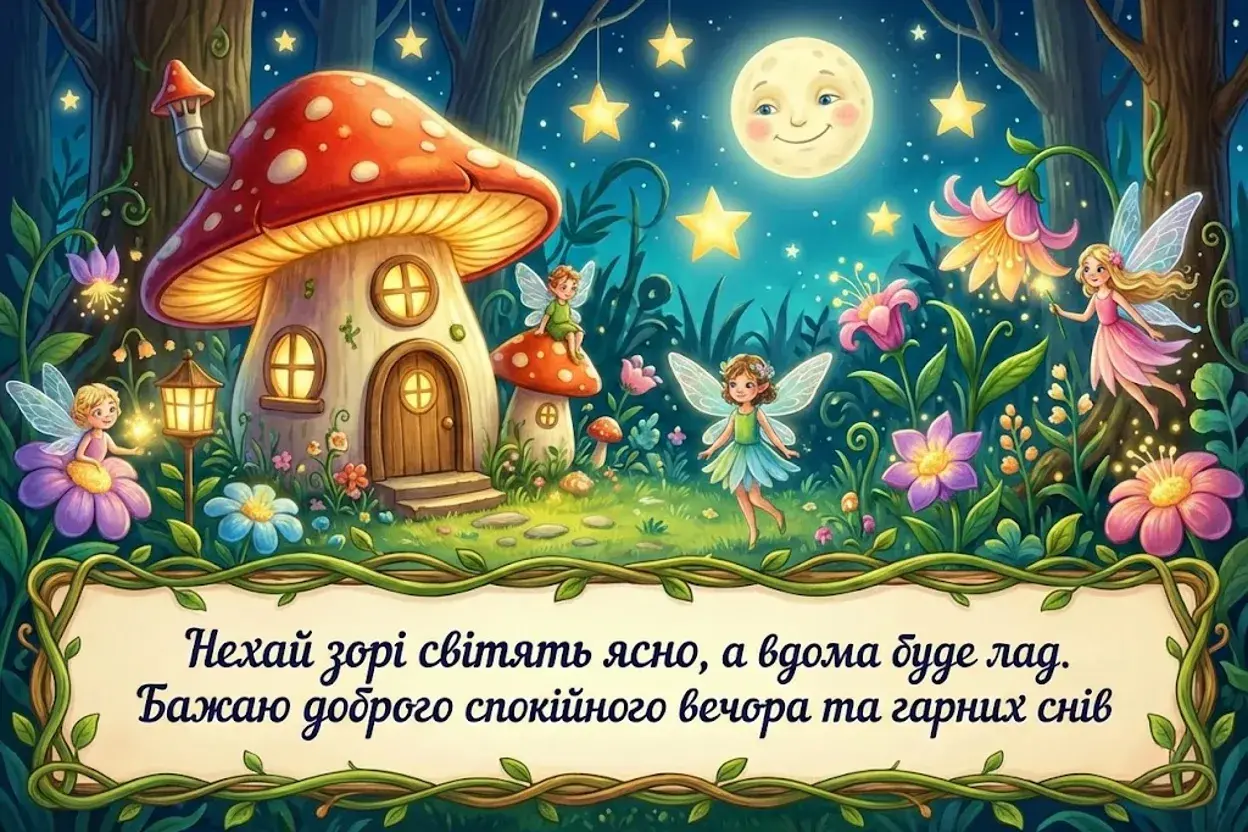 Доброго спокійного вечора: найкращі картинки та душевні листівки для затишного настрою