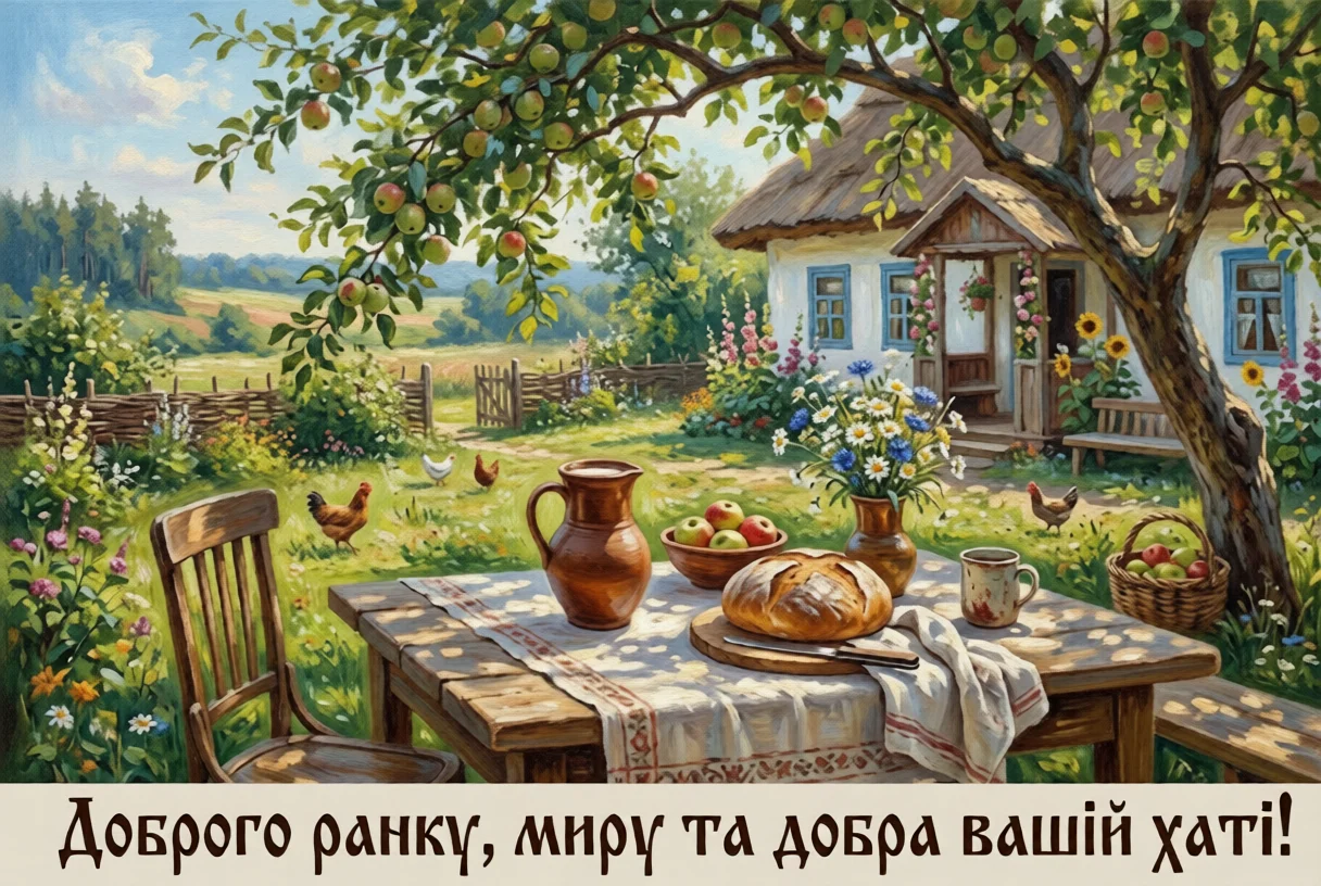 Гарне побажання доброго ранку: душевні листівки та теплі слова для особливого настрою