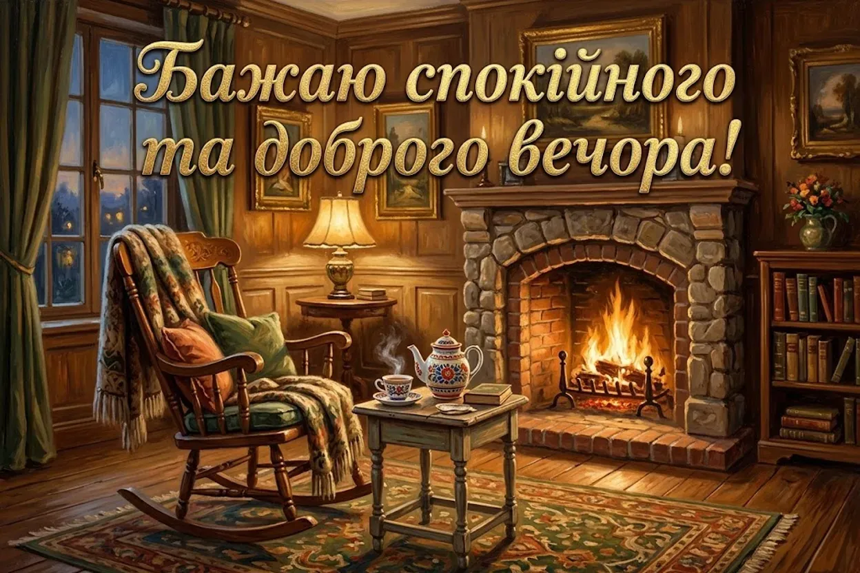 Доброго вечора в картинках: душевна добірка листівок для затишного настрою