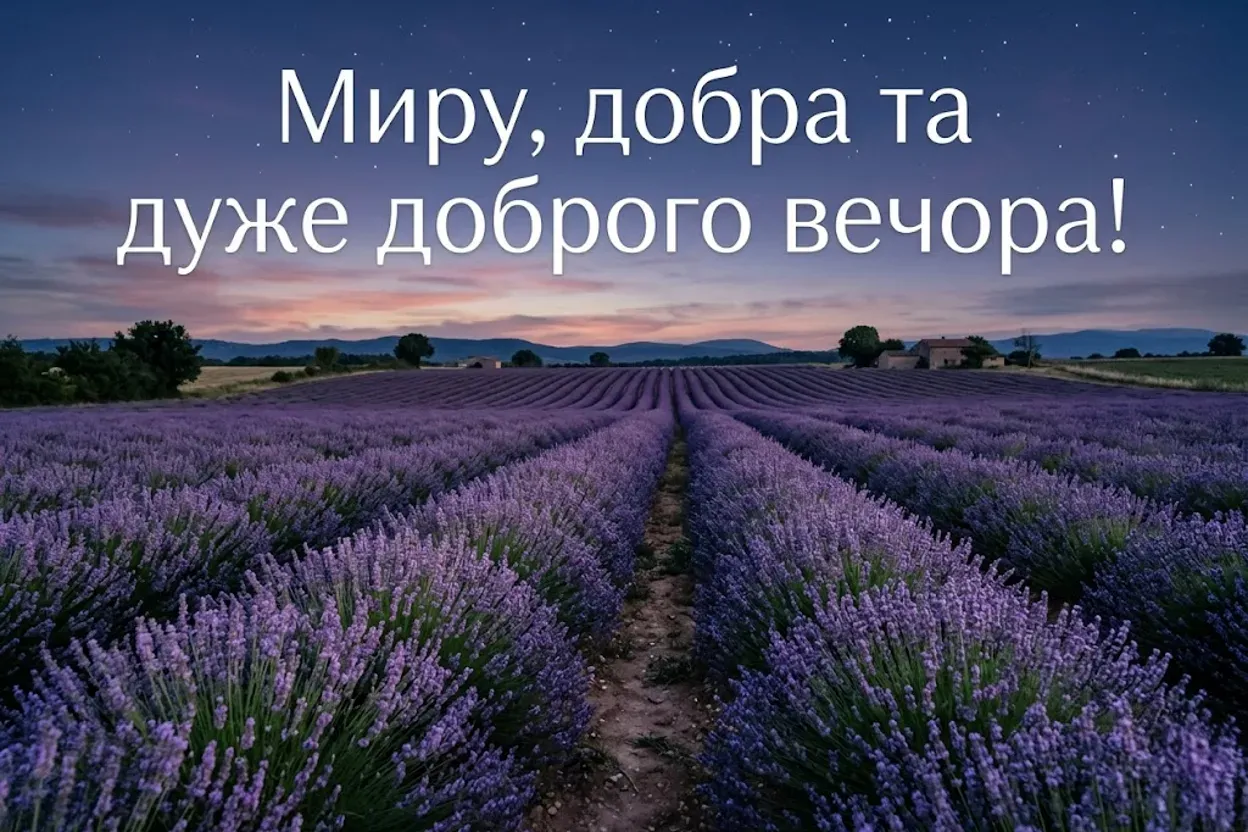 Доброго вечора в картинках: душевна добірка листівок для затишного настрою