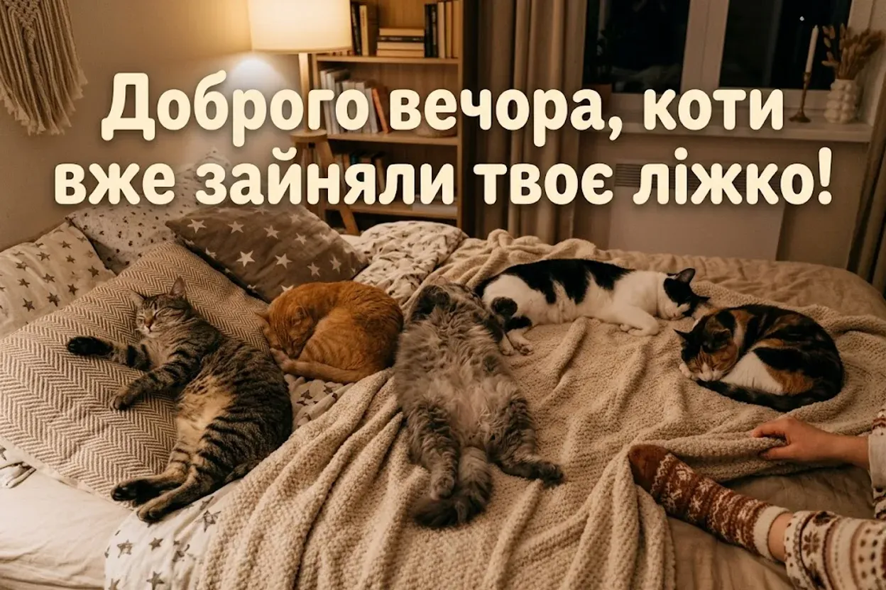 Доброго вечора в картинках: душевна добірка листівок для затишного настрою