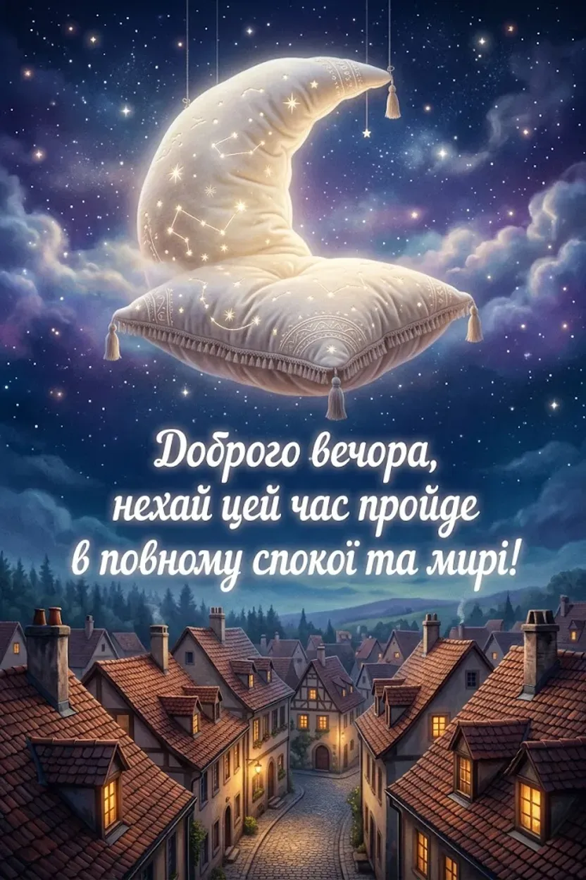 Доброго вечора в картинках: душевна добірка листівок для затишного настрою
