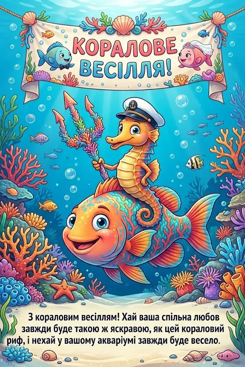 35 років спільного життя: привітання з кораловим ювілеєм для найрідніших