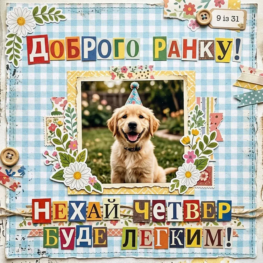 Вдалого четверга та доброго ранку: душевні листівки для гарного настрою