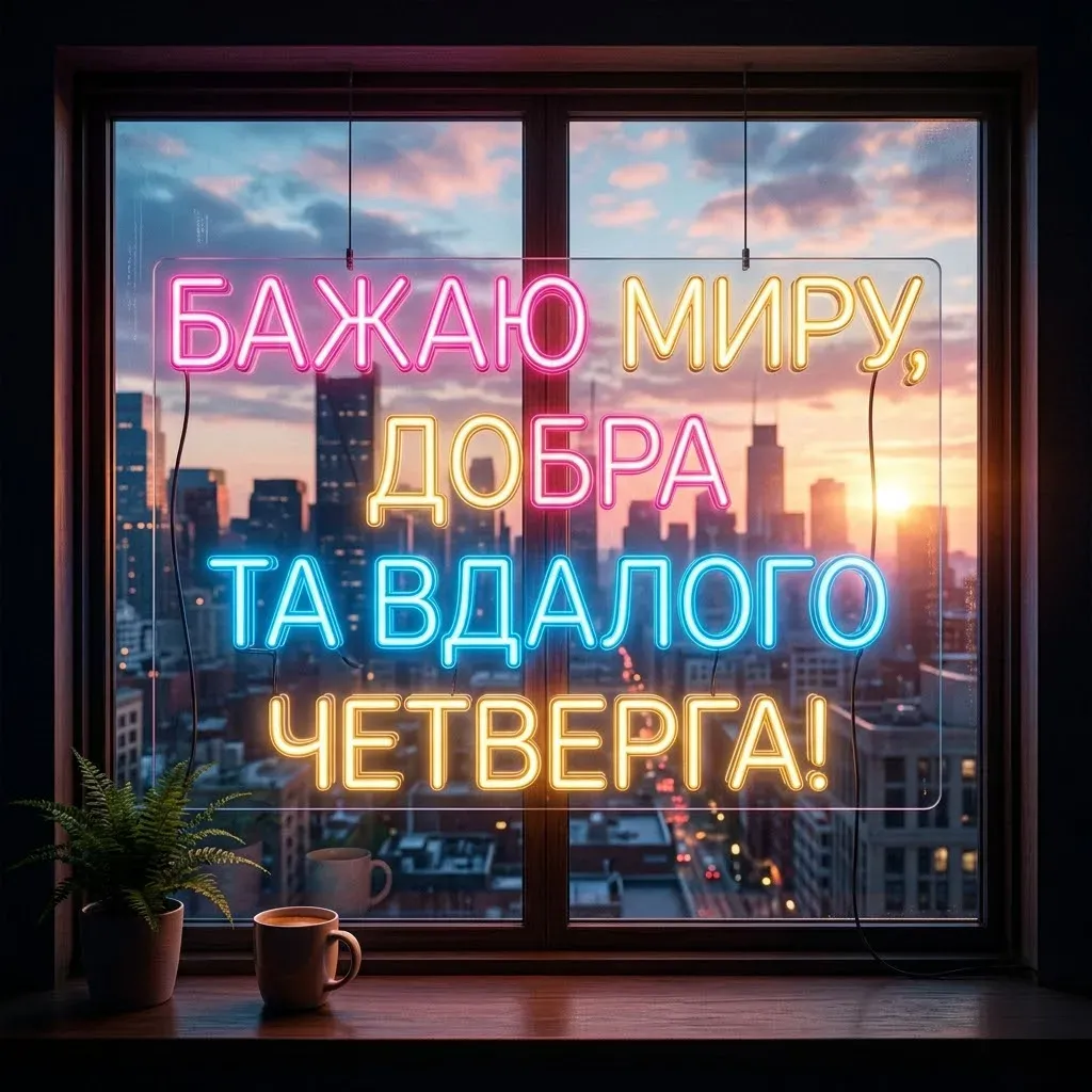 Вдалого четверга та доброго ранку: душевні листівки для гарного настрою
