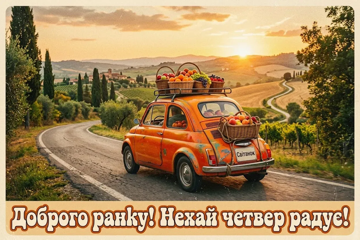 Вдалого четверга та доброго ранку: душевні листівки для гарного настрою