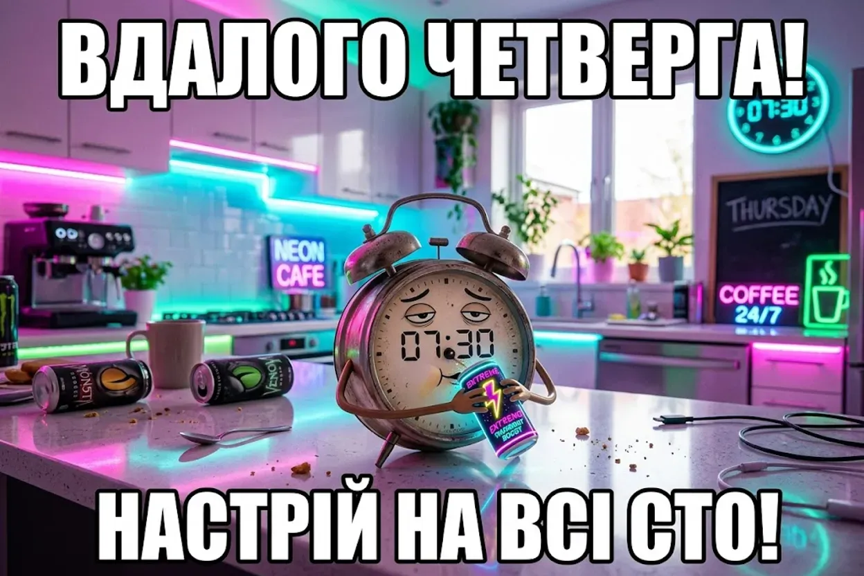 Вдалого четверга та доброго ранку: душевні листівки для гарного настрою