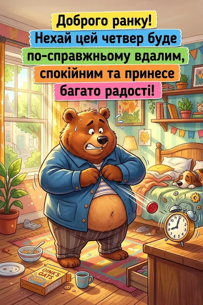 Вдалого четверга та доброго ранку: душевні листівки для гарного настрою