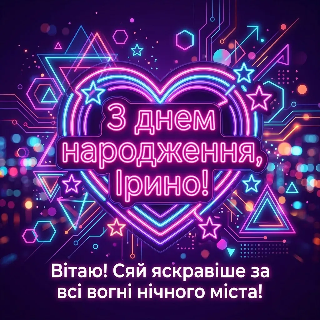 Особливі слова для Ірини: привітання, що дарують усмішку