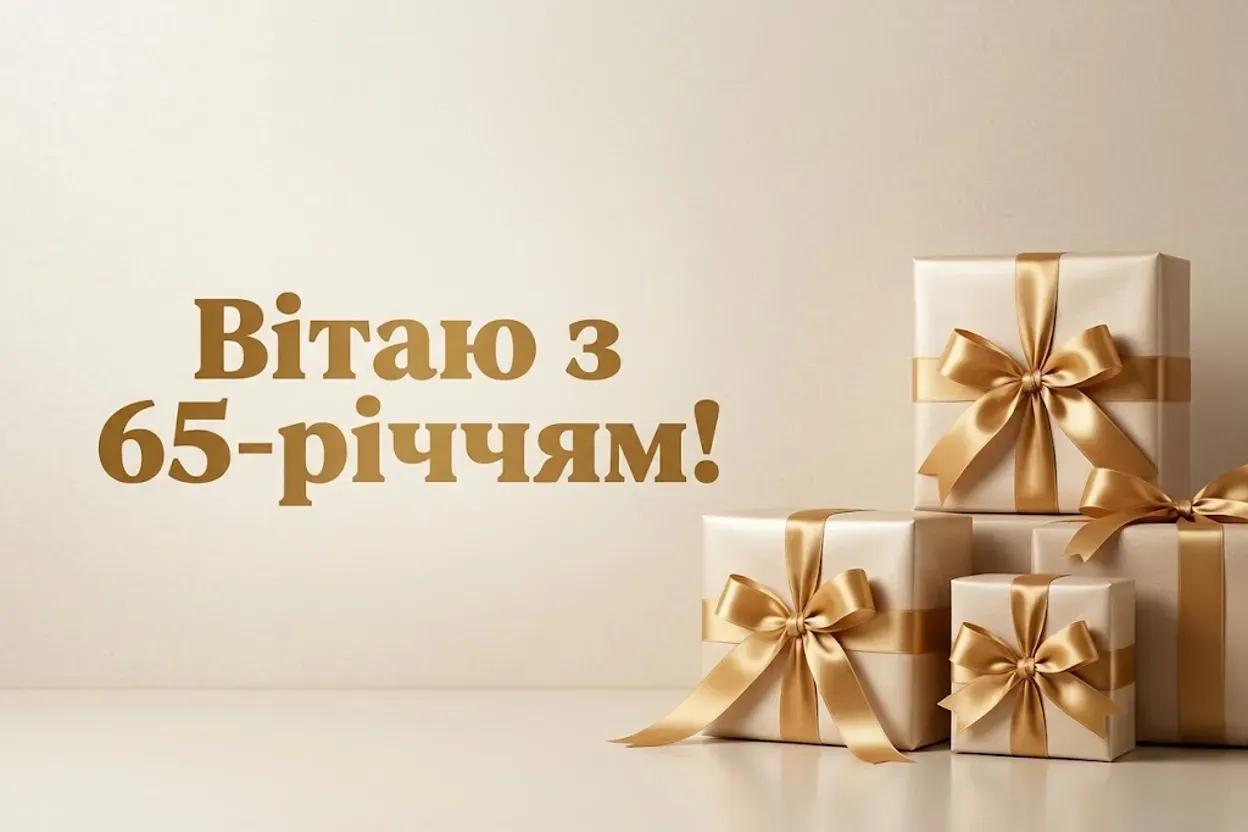 З днем народження 65 років: святкові привітання для чарівної ювілярки