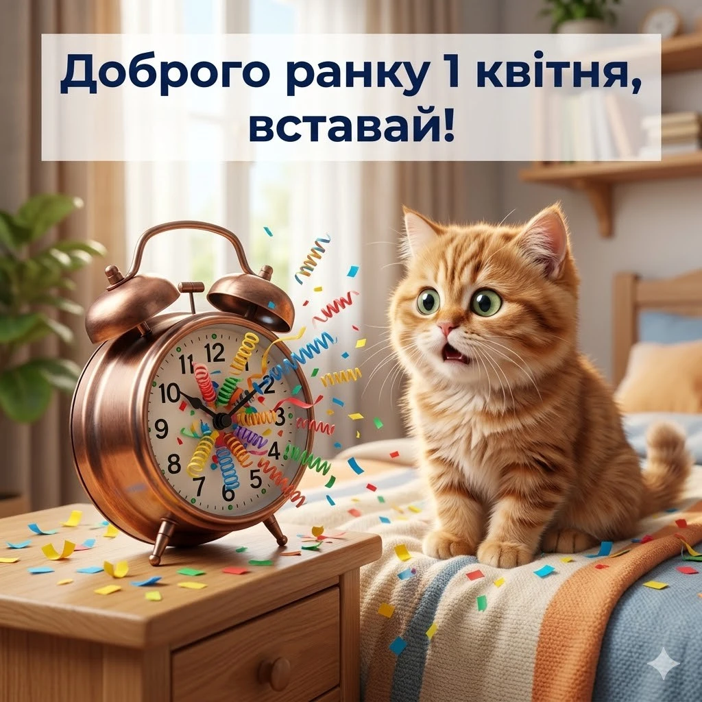 Доброго ранку 1 квітня: прикольні картинки та найтепліші побажання до Дня сміху