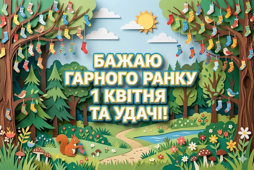 Доброго ранку 1 квітня: прикольні картинки та найтепліші побажання до Дня сміху