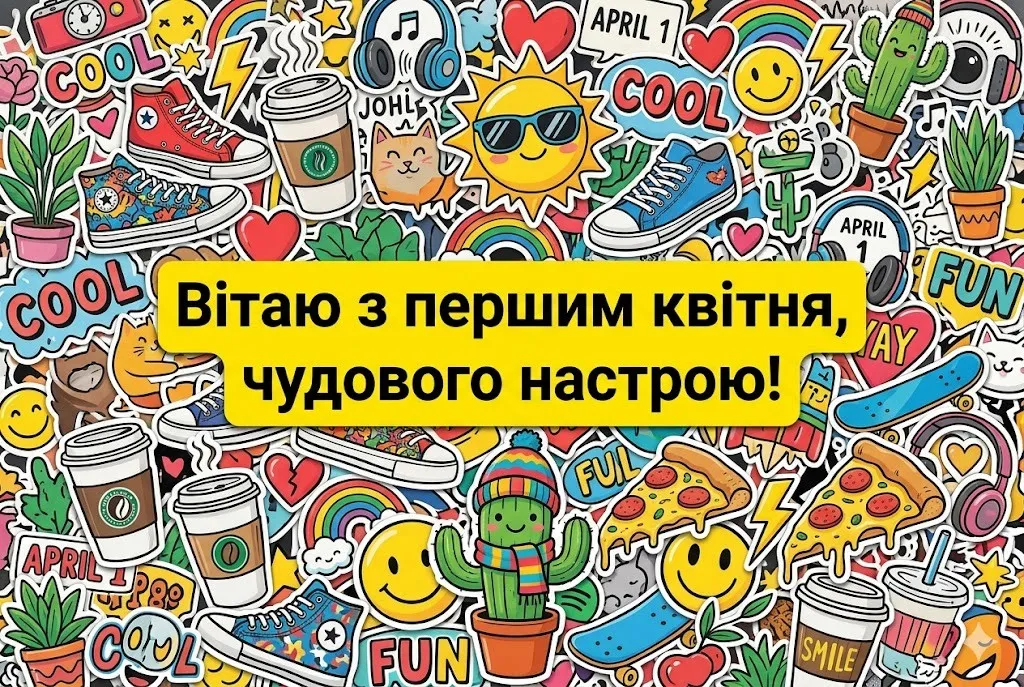 Доброго ранку 1 квітня: прикольні картинки та найтепліші побажання до Дня сміху