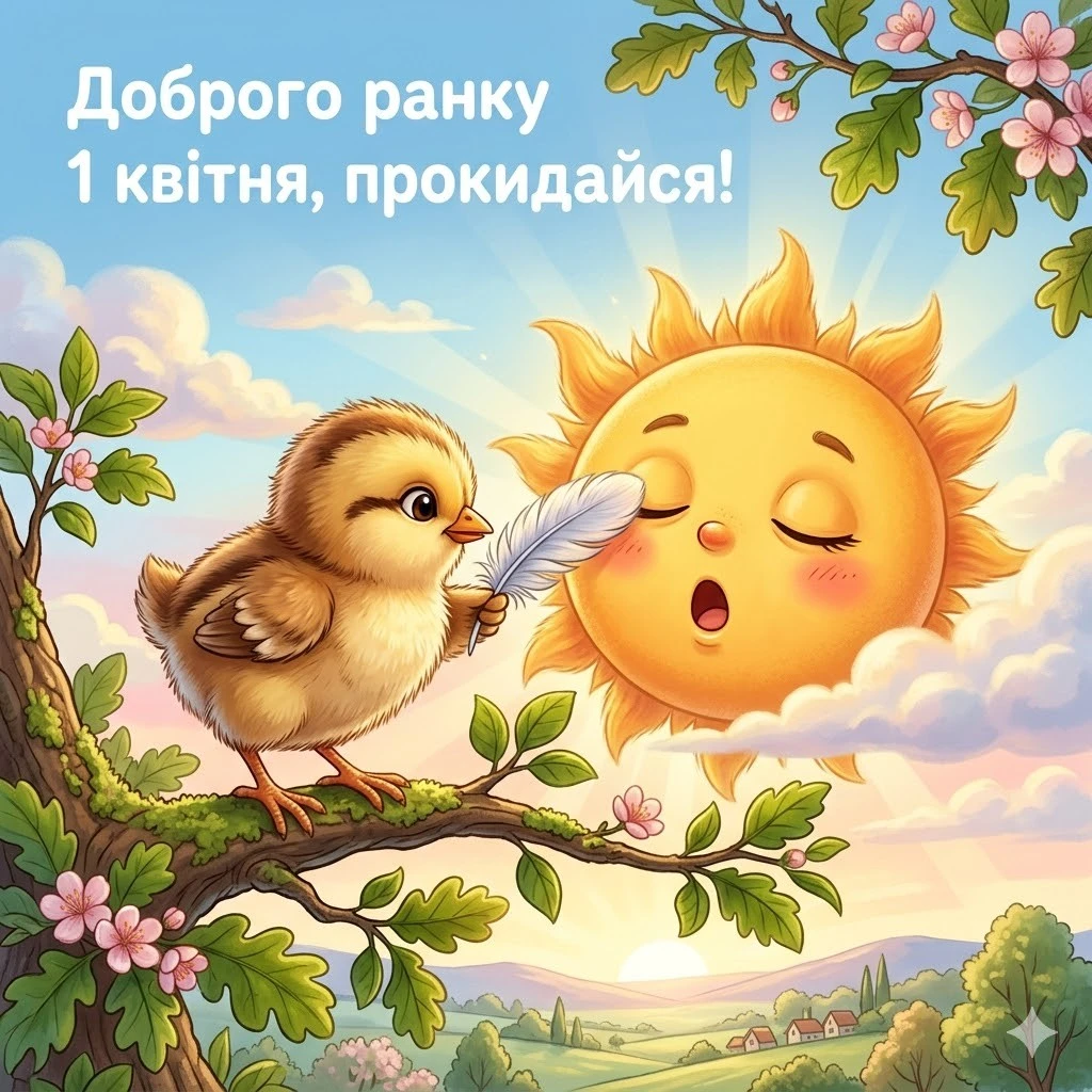 Доброго ранку 1 квітня: прикольні картинки та найтепліші побажання до Дня сміху